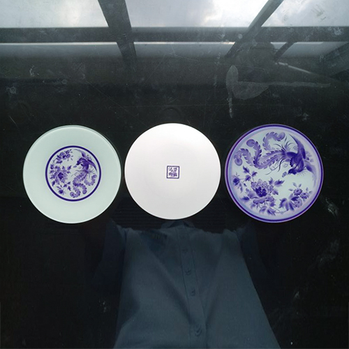 透明圆盘打印（反打）